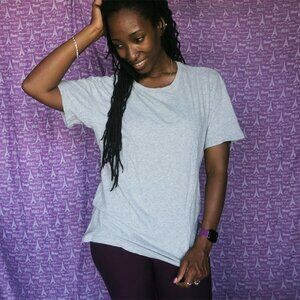 POLO Ralph Lauren Men's slim fit t-shirt tee shirt short sleeve in gray size XL.